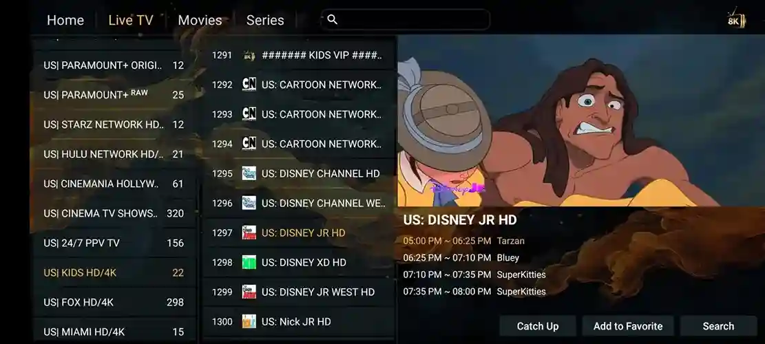 Preview 2 - Flash 4K IPTV Premium IPTV Subscription