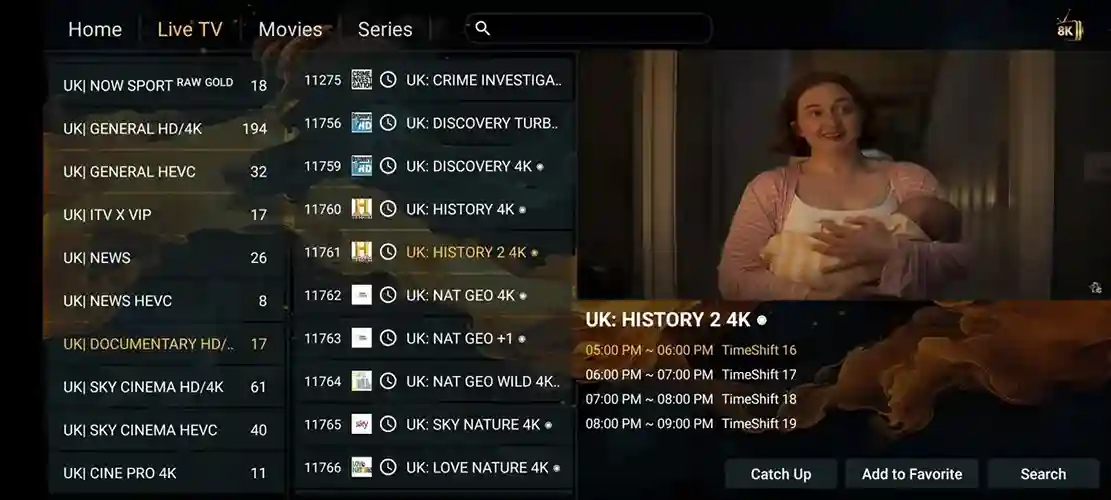 Preview 6 - Flash 4K IPTV Premium IPTV Subscription